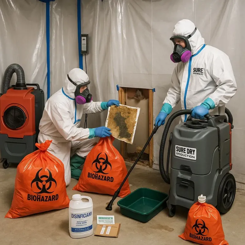 Contaminated Water Handling Protocols process in Hometown, PA