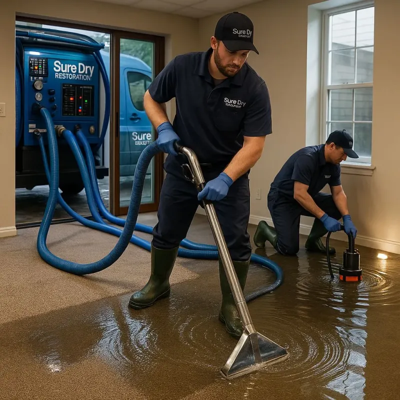 Water Extraction and Removal process in Hometown, PA
